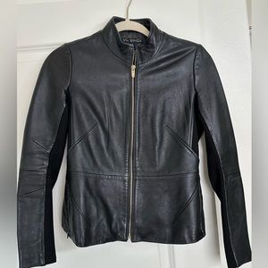 Black Leather Jacket XS Women’s